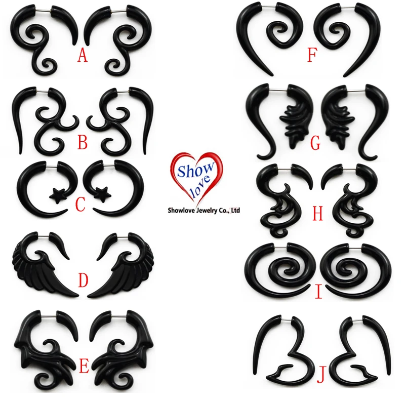 Showlove Acrylic Different Desgin Fake Ear Taper Expander Cheater Plugs Piercing Fake Stretchers Jewelry
Showlove Acrylic Different Desgin Fake Ear Taper Expander Cheater Plugs Piercing Fake Stretchers Jewelry