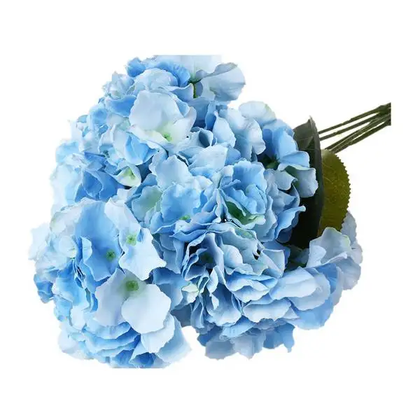 Bestselling Artificial Hydrangea Flower 5 Big Heads Bouquet (Diameter 7" each head) Blue
Bestselling Artificial Hydrangea Flower 5 Big Heads Bouquet (Diameter 7" each head) Blue