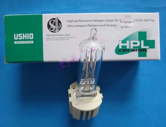 FREE SHIPPING Ushio HPL750WCN/230V 230V 750W G9.5 LAMP FOR PROFILE SPOTLIGHT STAGE
FREE SHIPPING Ushio HPL750WCN/230V 230V 750W G9.5 LAMP FOR PROFILE SPOTLIGHT STAGE