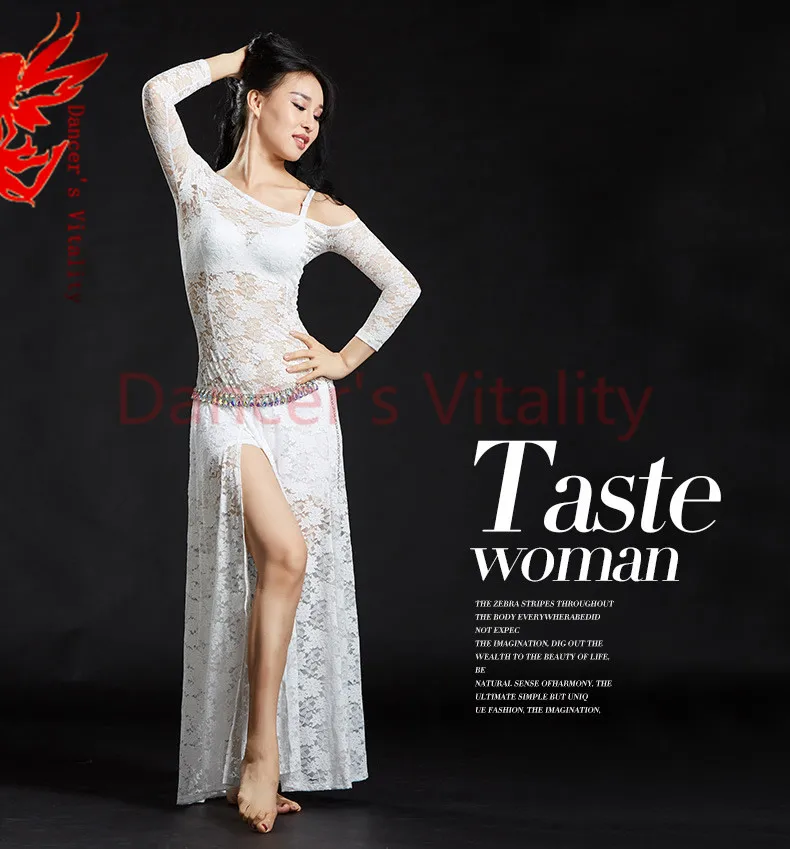 Lady belly dancing clothes sexy lace long sleeves belly dance dress for women belly dance exercise dress dancer's dress clothing
Lady belly dancing clothes sexy lace long sleeves belly dance dress for women belly dance exercise dress dancer's dress clothing