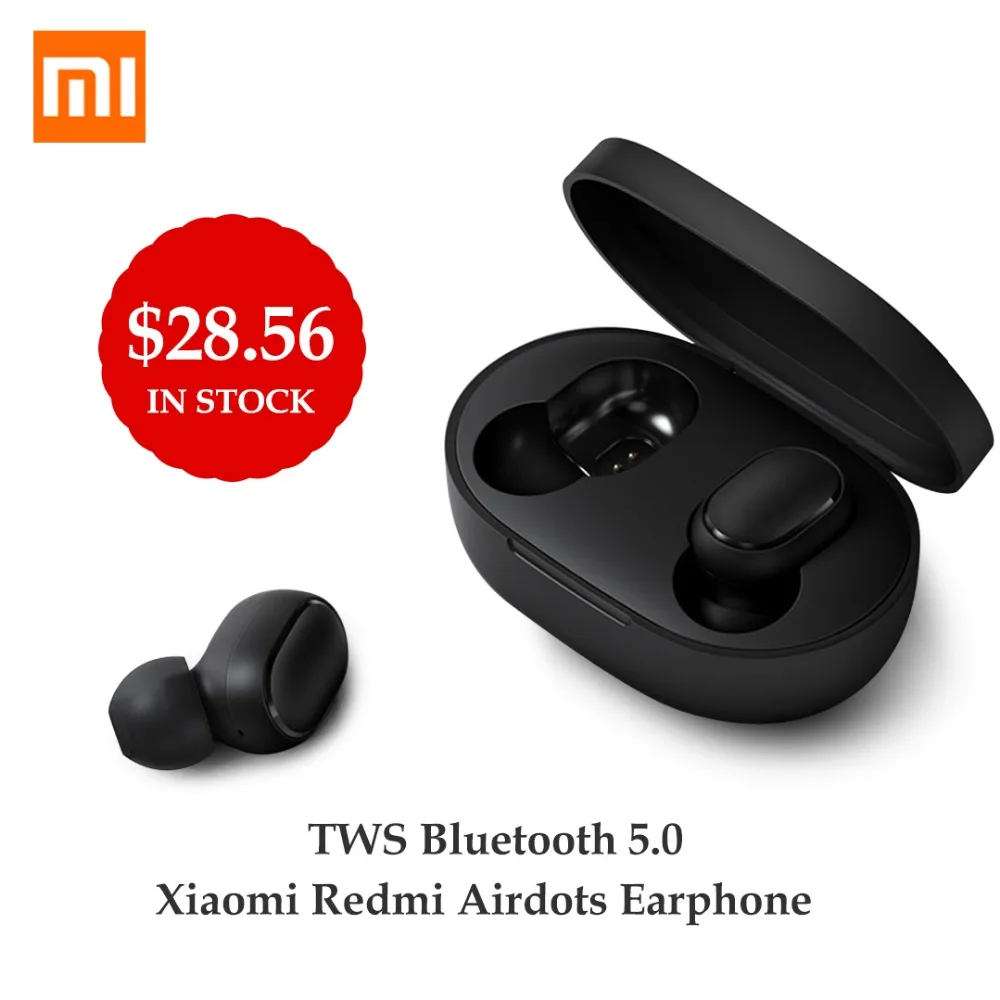 In Stock Xiaomi Redmi AirDots True Wireless Bluetooth 5.0 Earphones DSP Noise Cancellation Headset with Mic Earbuds TWSEJ04LS
In Stock Xiaomi Redmi AirDots True Wireless Bluetooth 5.0 Earphones DSP Noise Cancellation Headset with Mic Earbuds TWSEJ04LS