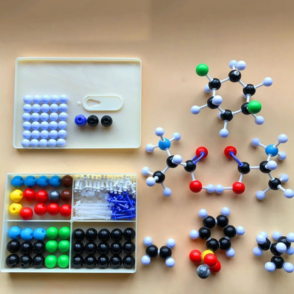 Molecular Structure Model Students Use Chemical Club Proportional Organic-1 Set Atom Molecular Models
Molecular Structure Model Students Use Chemical Club Proportional Organic-1 Set Atom Molecular Models