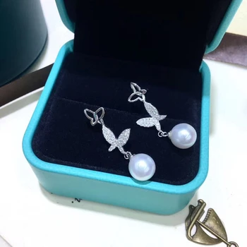 Butterfly 925 Sterling Silver Earrings Findings Earrings Settings Mountings Parts Mounts for Pearls Agate Coral Beads Stones
Butterfly 925 Sterling Silver Earrings Findings Earrings Settings Mountings Parts Mounts for Pearls Agate Coral Beads Stones