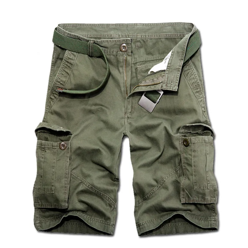 New Arrival Summer Cotton Men Casual Shorts Pocket Knee-Length Camouflage Army-Green Black Gray Zipper Male Jogger Trousers
New Arrival Summer Cotton Men Casual Shorts Pocket Knee-Length Camouflage Army-Green Black Gray Zipper Male Jogger Trousers