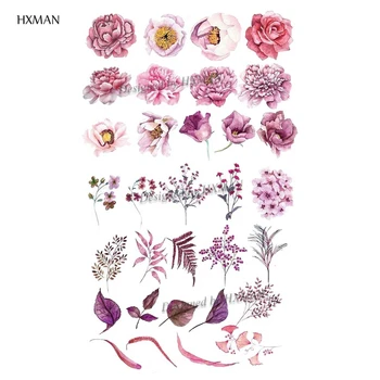 HXMAN Flower Temporary Tattoos Sticker Waterproof Fashion Women Arm Face Fake Body Art 9.8X6cm Kids Adult Hand Tatoo P-060
HXMAN Flower Temporary Tattoos Sticker Waterproof Fashion Women Arm Face Fake Body Art 9.8X6cm Kids Adult Hand Tatoo P-060