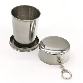Stainless Steel Portable Outdoor Travel Camping Folding Foldable Collapsible Cup 75ml LX6963
Stainless Steel Portable Outdoor Travel Camping Folding Foldable Collapsible Cup 75ml LX6963