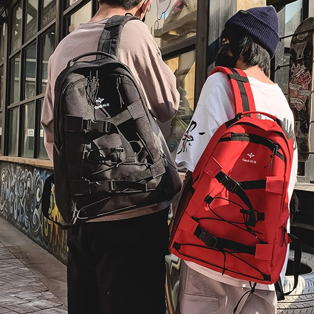 Coneed Leisure Zipper Bag Student Backpack Folding Bag Shoulder Bag Travel Backpacks Men And Women 2019 Apr22 P40