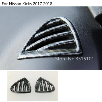 Car Inner Garnish Cover Carbon Fiber Trim Front Air Conditioning Outlet Vent 2pcs For Nissan Kicks 2017 2018 2019 2020
Car Inner Garnish Cover Carbon Fiber Trim Front Air Conditioning Outlet Vent 2pcs For Nissan Kicks 2017 2018 2019 2020