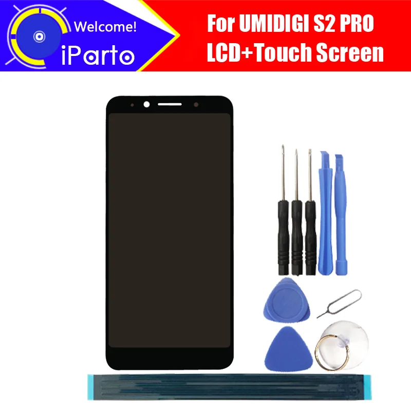 6.0 inch UMIDIGI S2 PRO LCD Display+Touch Screen Digitizer Assembly 100% Original New LCD+Touch Digitizer for S2 PRO+Tools
6.0 inch UMIDIGI S2 PRO LCD Display+Touch Screen Digitizer Assembly 100% Original New LCD+Touch Digitizer for S2 PRO+Tools