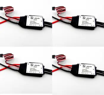 4pcs Hobbywing Skywalker 20A ESC Speed Controler For RC Airplanes With UBEC + Helicopter Quadcopter BLM
4pcs Hobbywing Skywalker 20A ESC Speed Controler For RC Airplanes With UBEC + Helicopter Quadcopter BLM