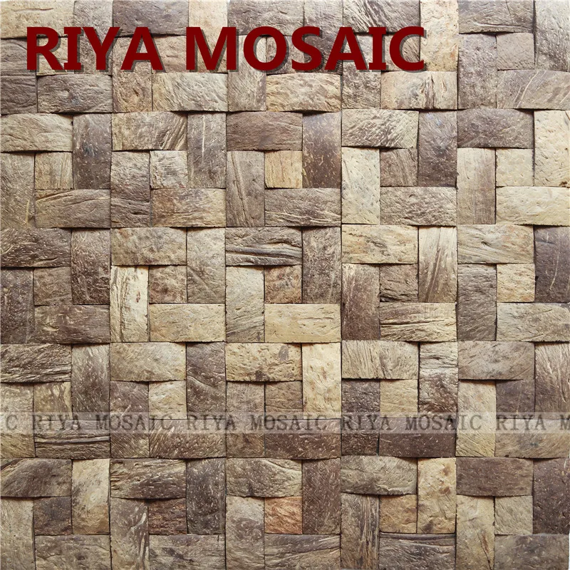 Free Shipping RIYA 100%natural coconut shell wood mosaic tiles Background wall Southeast Asian style Bar Furniture 11pcs/lot
Free Shipping RIYA 100%natural coconut shell wood mosaic tiles Background wall Southeast Asian style Bar Furniture 11pcs/lot