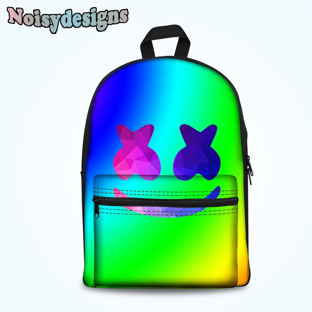 Noisydesigns Cute School Backpack Teenager 3D Cartoon Marshmello Pattern Print Bag Casual Mochila Boys Girls Youth School Bags
Noisydesigns Cute School Backpack Teenager 3D Cartoon Marshmello Pattern Print Bag Casual Mochila Boys Girls Youth School Bags