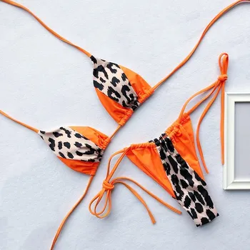 Micro Bikini Triangle 2019 Sexy Bandage Swimsuit Thong Patchwork Swimwear Cheeky Bikini Thong Leopard Strappy Bathing Suit
Micro Bikini Triangle 2019 Sexy Bandage Swimsuit Thong Patchwork Swimwear Cheeky Bikini Thong Leopard Strappy Bathing Suit