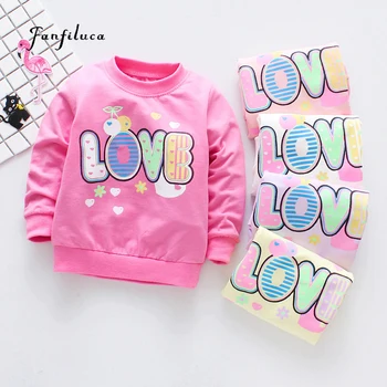 Fanfiluca Girls T-Shirt Autumn Brand Baby Girls Long Sleeve T-Shirt Love Letter Shirts Children Clothing Blouse
Fanfiluca Girls T-Shirt Autumn Brand Baby Girls Long Sleeve T-Shirt Love Letter Shirts Children Clothing Blouse