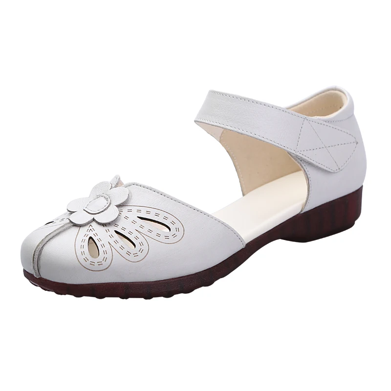 GKTINOO 2019 Women Sandals Summer Genuine Leather Flat Sandals Women Casual Shoes Hollow Round Toe Hook&Loop Sandals Black Beige
GKTINOO 2019 Women Sandals Summer Genuine Leather Flat Sandals Women Casual Shoes Hollow Round Toe Hook&Loop Sandals Black Beige