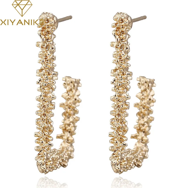 XIYANIKE Big Vintage Earrings for Women Gold Silver C Geometric Statement Earring 2019 Metal Earring Hanging Fashion Jewelry E8
XIYANIKE Big Vintage Earrings for Women Gold Silver C Geometric Statement Earring 2019 Metal Earring Hanging Fashion Jewelry E8