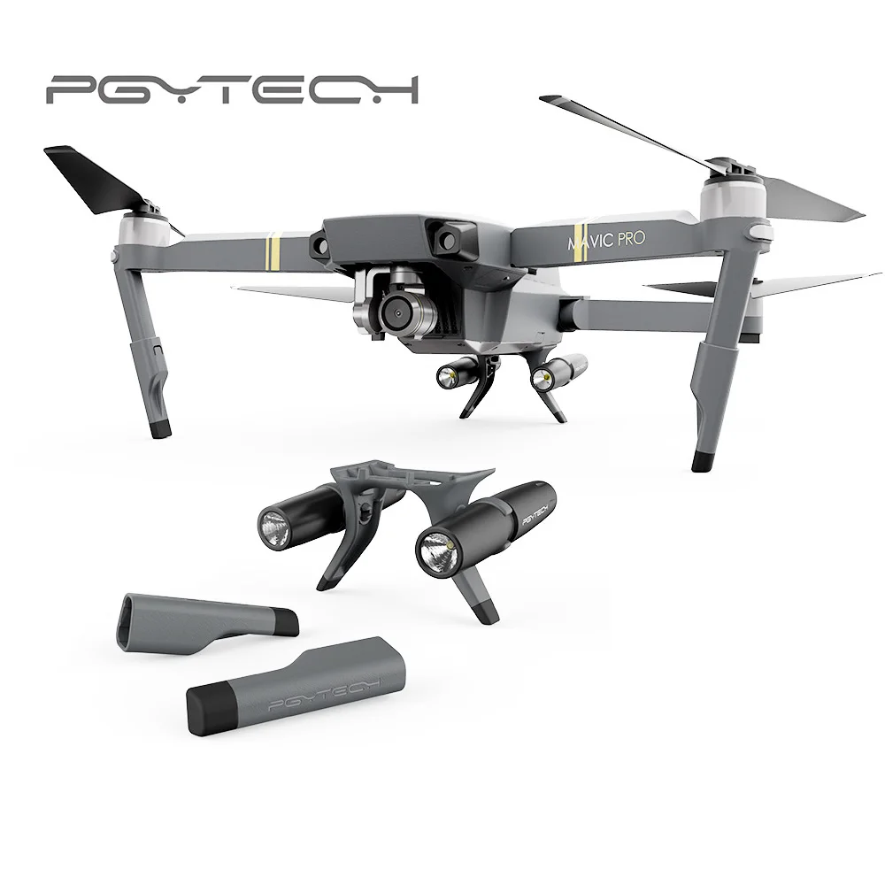 PGYTECH Landing Gear Extension Legs with LED Light Headlamp Kit for DJI Mavic Pro Drone Accessories
PGYTECH Landing Gear Extension Legs with LED Light Headlamp Kit for DJI Mavic Pro Drone Accessories