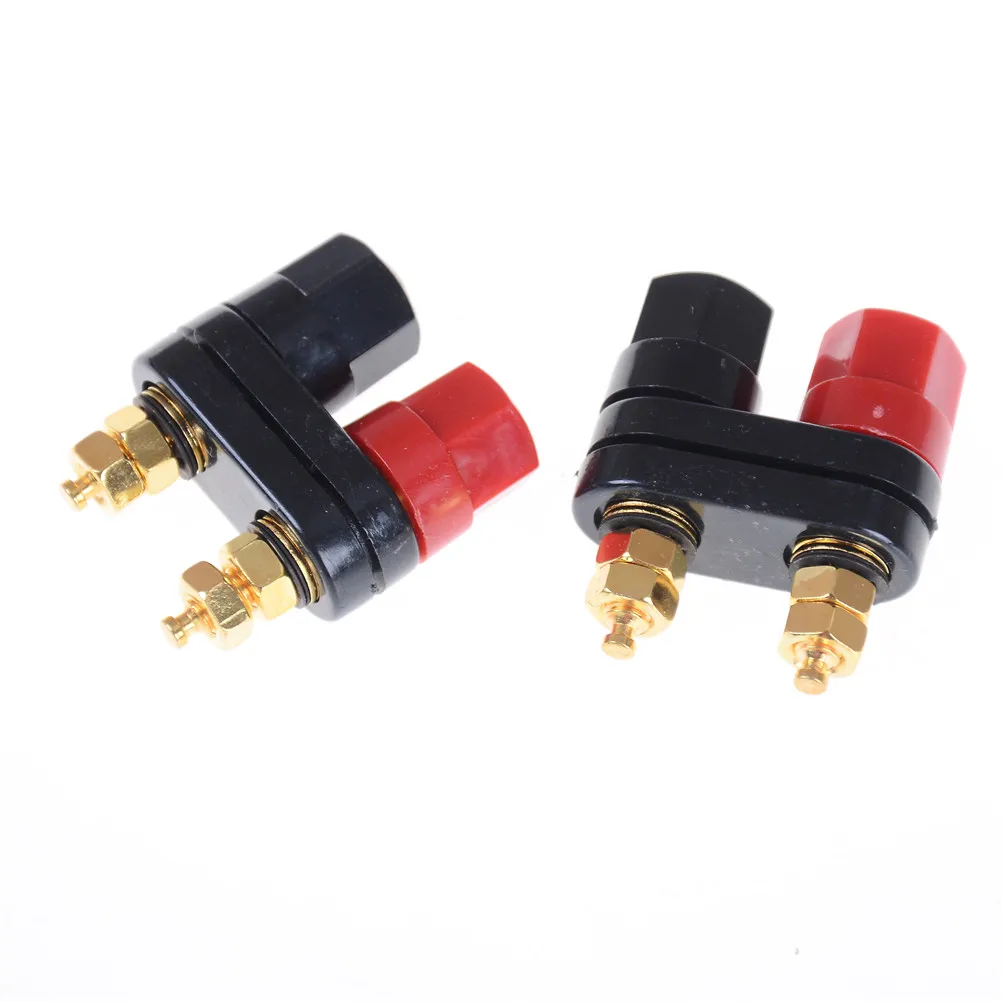 Double Gold-plated Terminal For 4 Mm Banana Plug Power Amplifier Speakers Dual Banana Female Plug
Double Gold-plated Terminal For 4 Mm Banana Plug Power Amplifier Speakers Dual Banana Female Plug