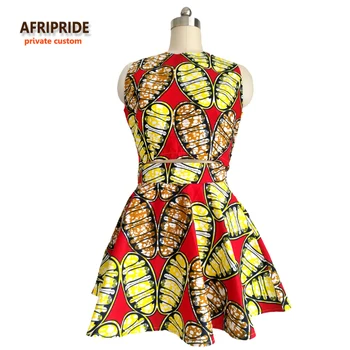 2018 Original Afripride private custom african clothes top+skirt suit for women knee-length sleeveless batik summer set A722616
2018 Original Afripride private custom african clothes top+skirt suit for women knee-length sleeveless batik summer set A722616