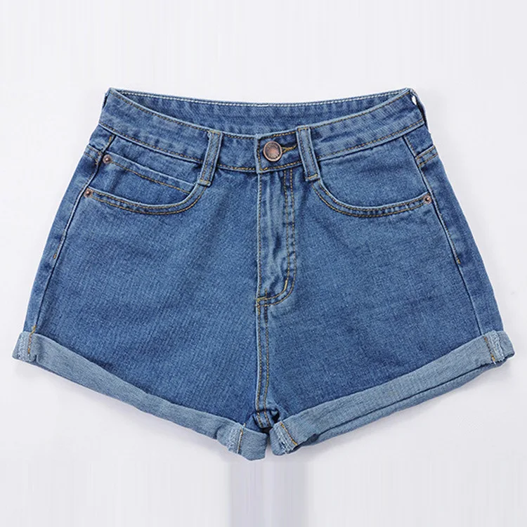 Europe Blue Crimping Denim Shorts For Women Summer New Brand Trendy Slim Casual Plus Size Womens High Waist Shorts
Europe Blue Crimping Denim Shorts For Women Summer New Brand Trendy Slim Casual Plus Size Womens High Waist Shorts