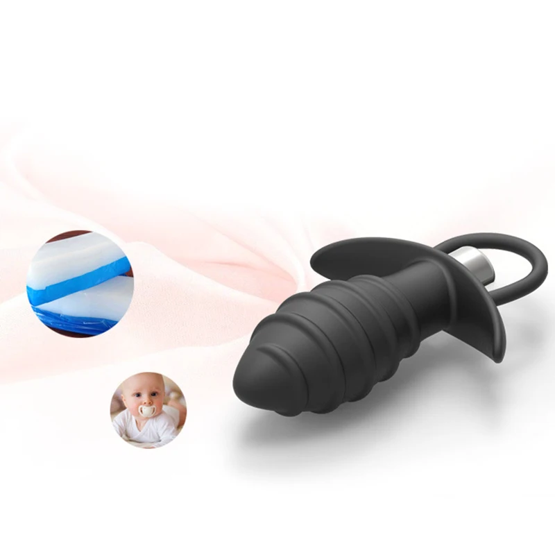 Screw Thread Bumps Stimulation Vibrating Anal Plug Butt Plug Vibrator For Men Prostate Massage Anal Open Erotic Anal Sex Toys A3