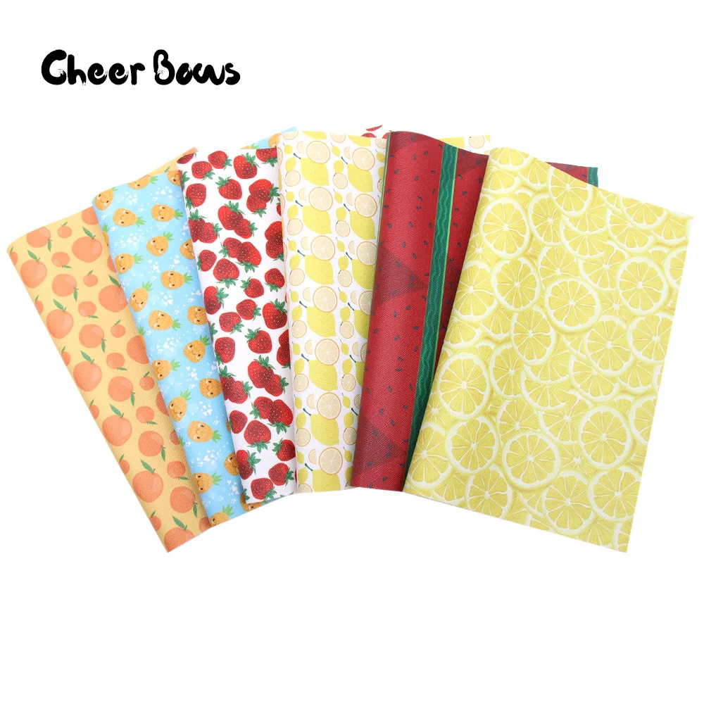 Summer Fruits Synthetic Leather Sheets Pineapple Printed Faux Leather For Bows Vinyl DIY Hairbows Handmade Crafts Materials
Summer Fruits Synthetic Leather Sheets Pineapple Printed Faux Leather For Bows Vinyl DIY Hairbows Handmade Crafts Materials