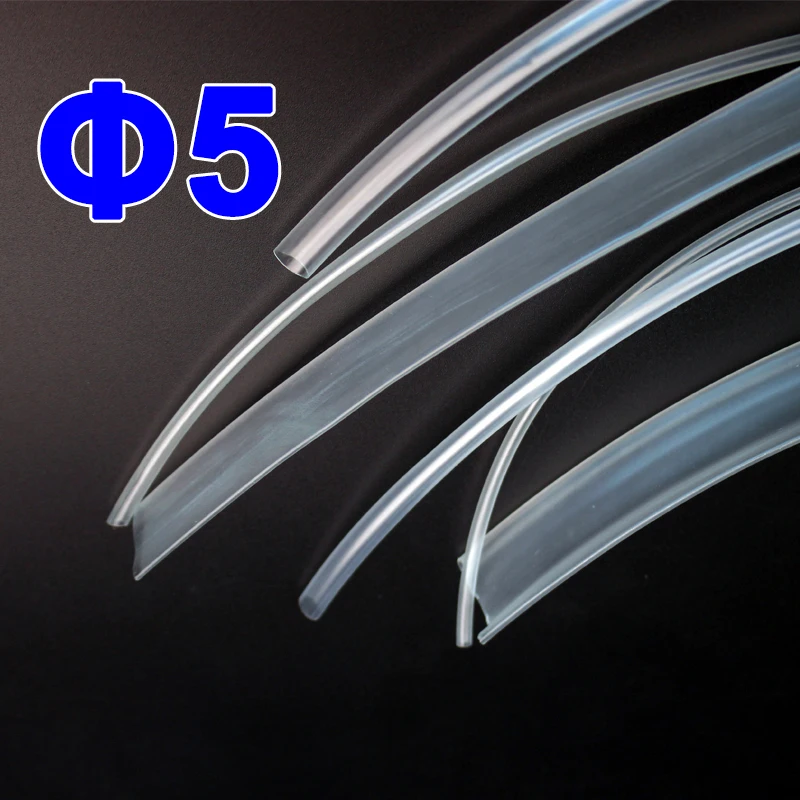1Meter/lot 5mm Ultra thin Transparent Clear Heat Shrink Tube shrinkable tubing heatshrink cable Sleeving Wrap Wire kit
1Meter/lot 5mm Ultra thin Transparent Clear Heat Shrink Tube shrinkable tubing heatshrink cable Sleeving Wrap Wire kit