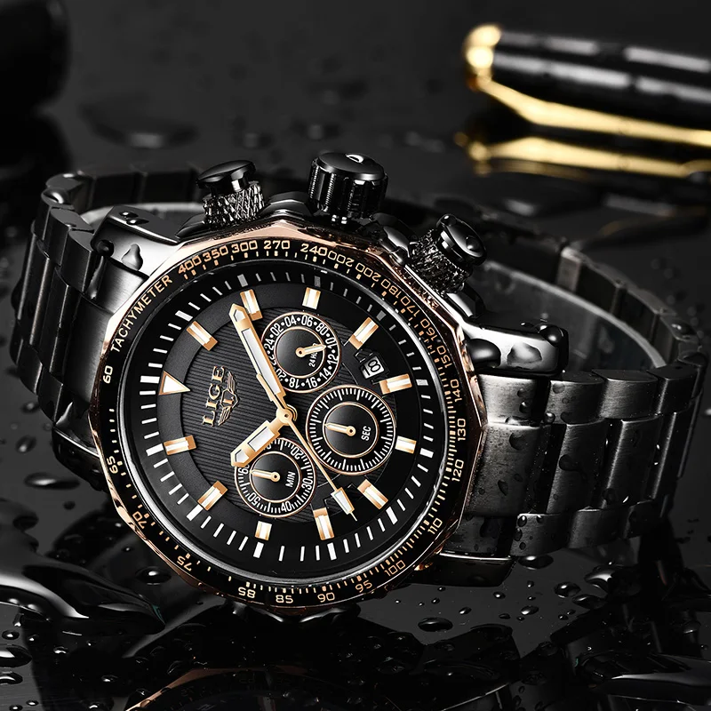2019 New LIGE Mens Watches Top Brand Luxury Men's Waterproof Military Sports Watch Men All Steel Quartz Clock Relogio Masculino
2019 New LIGE Mens Watches Top Brand Luxury Men's Waterproof Military Sports Watch Men All Steel Quartz Clock Relogio Masculino