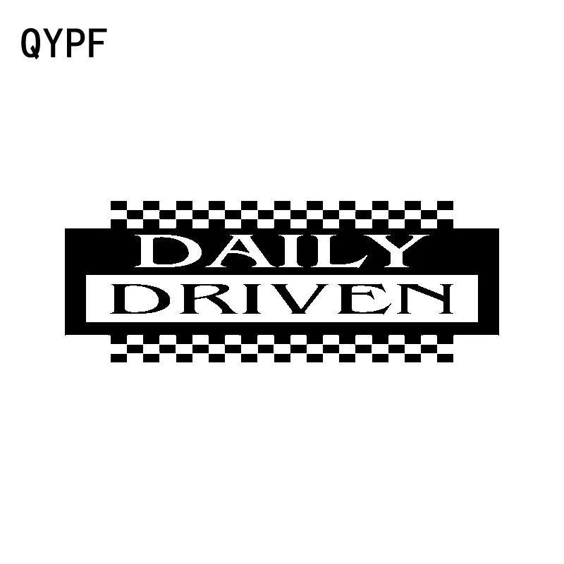 QYPF 15CM*5.5CM Interesting English Words Daily Driven Vinyl Car Sticker Decal Black Silver Graphical C15-2090
QYPF 15CM*5.5CM Interesting English Words Daily Driven Vinyl Car Sticker Decal Black Silver Graphical C15-2090