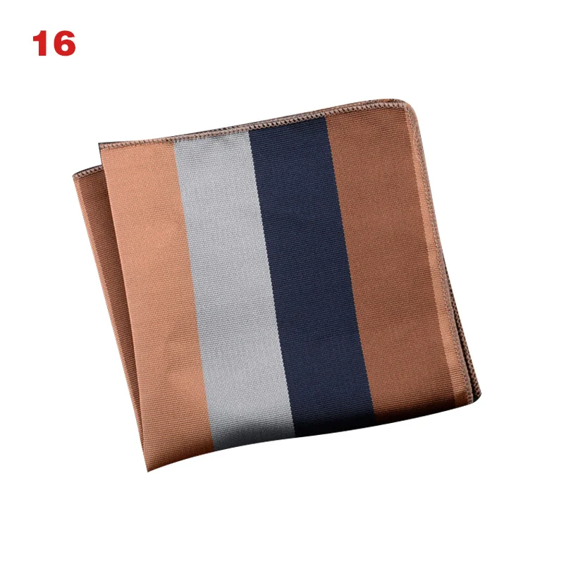 New Arrival Men's Handkerchief Striped Floral Printed Hankies Polyester Business Pocket Square Chest Hanky
New Arrival Men's Handkerchief Striped Floral Printed Hankies Polyester Business Pocket Square Chest Hanky