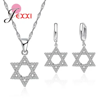 Geometric Wedding Engagement 925 Sterling Silver Jewelry Women Fashion Geometric CZ Rhinestone Anniversary Party Jewellery Set
Geometric Wedding Engagement 925 Sterling Silver Jewelry Women Fashion Geometric CZ Rhinestone Anniversary Party Jewellery Set