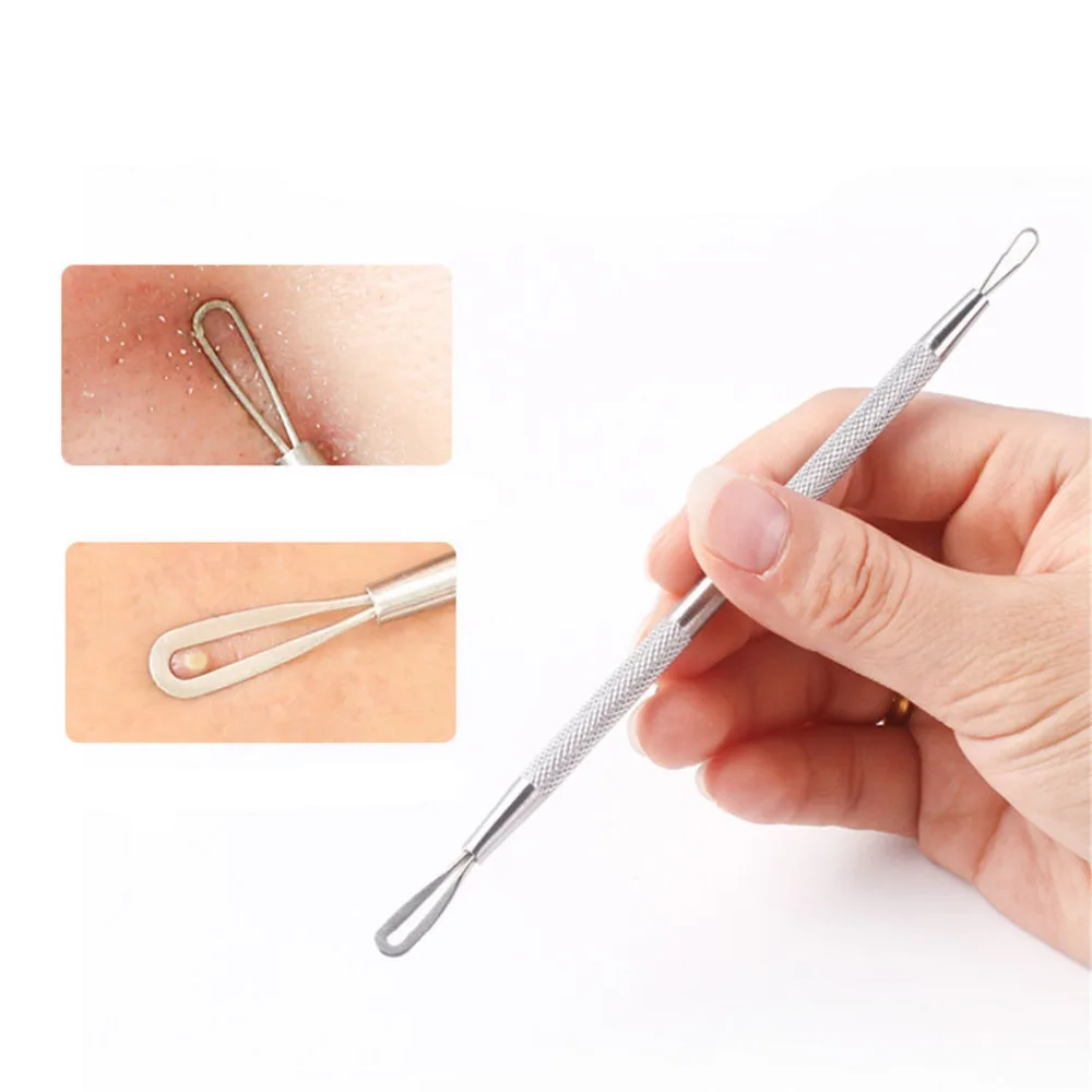 Blackhead Remover Stainless Steel Tool Kit Professional Blackhead Acne Comedone Pimple Blemish Extractor Beauty Skin Care
Blackhead Remover Stainless Steel Tool Kit Professional Blackhead Acne Comedone Pimple Blemish Extractor Beauty Skin Care