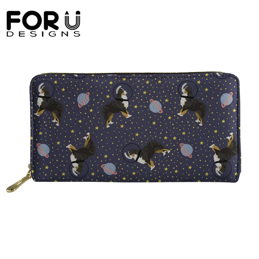 FORUDESIGNS 3D Space Bernese Mountain Dog Pattern PU Leather Women Wallets Ladies Credit Card Holder Purse Money Bags For Female
FORUDESIGNS 3D Space Bernese Mountain Dog Pattern PU Leather Women Wallets Ladies Credit Card Holder Purse Money Bags For Female