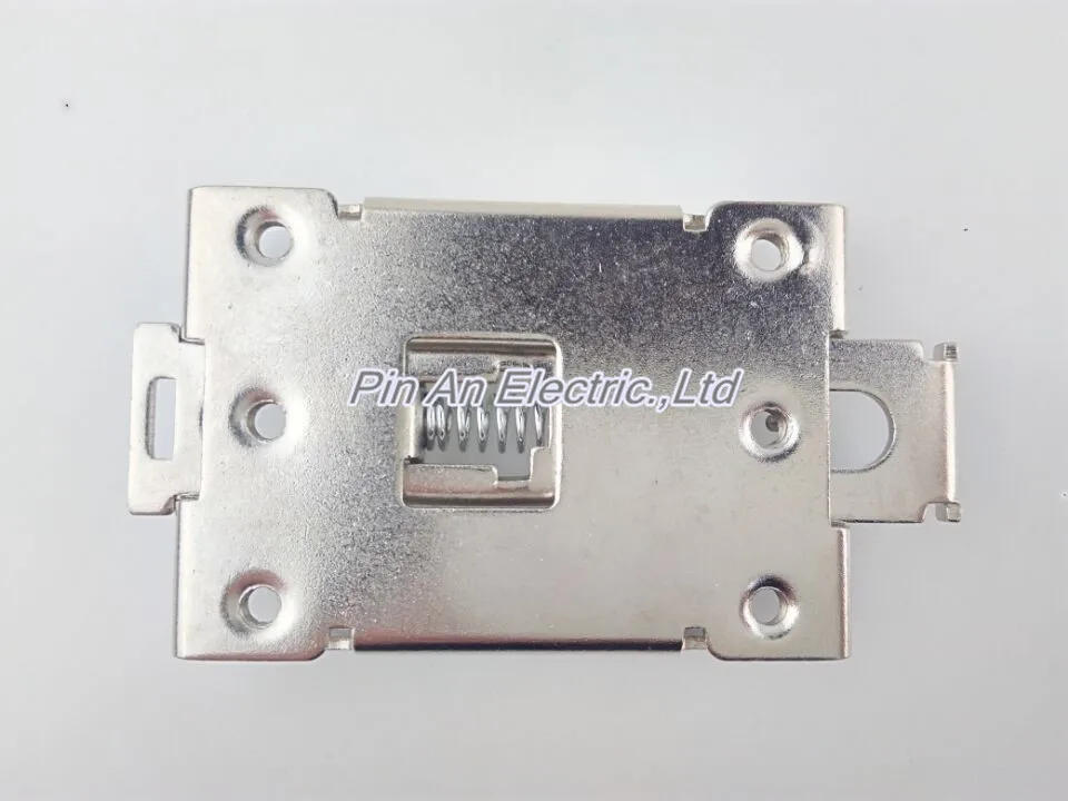 single phase SSR 35MM DIN rail fixed solid state relay clip clamp with 2 mounting screws
single phase SSR 35MM DIN rail fixed solid state relay clip clamp with 2 mounting screws