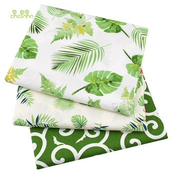 Chainho,3pcs/lot,Green Leaves Series,Printed Twill Cotton Fabric For DIY Quilting & Sewing Baby&Children/Sheet,Pillow,Material 
Chainho,3pcs/lot,Green Leaves Series,Printed Twill Cotton Fabric For DIY Quilting & Sewing Baby&Children/Sheet,Pillow,Material