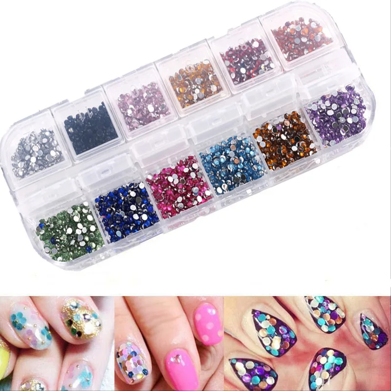 2400pc Nail Art Decorations 12 Color 2mm Circle Beads Crystal Nail Art Decorations Nail Rhinestones Diamond Flat Back Rhinestone
2400pc Nail Art Decorations 12 Color 2mm Circle Beads Crystal Nail Art Decorations Nail Rhinestones Diamond Flat Back Rhinestone