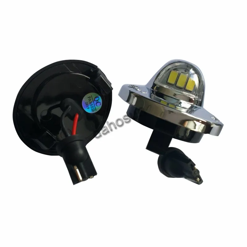 2PCS Dahosun Smoke Housing LED for Ford Pickup License Light F150 RaptorExpedition Explorer Ranger Lincoln Chromed Silver Shell
2PCS Dahosun Smoke Housing LED for Ford Pickup License Light F150 RaptorExpedition Explorer Ranger Lincoln Chromed Silver Shell