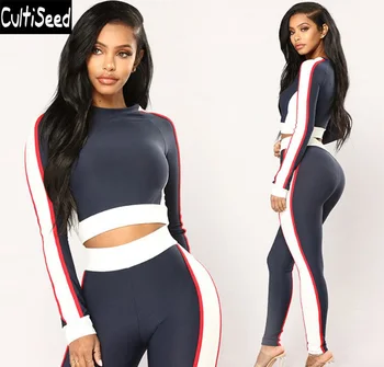 CultiSeed Women Color Patchwork Long Sleeve Sets Clothes Ladies Vintage Slim Hip Active Casual 2PCS Sets Clothing Women Sets
CultiSeed Women Color Patchwork Long Sleeve Sets Clothes Ladies Vintage Slim Hip Active Casual 2PCS Sets Clothing Women Sets
