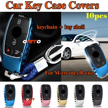 10pcs 3/4buttons TPU Car Key Case Covers Bag Keychain Auto Accessorie Protective for M-ercedes B-enz New E Class E200 E260 E300
10pcs 3/4buttons TPU Car Key Case Covers Bag Keychain Auto Accessorie Protective for M-ercedes B-enz New E Class E200 E260 E300