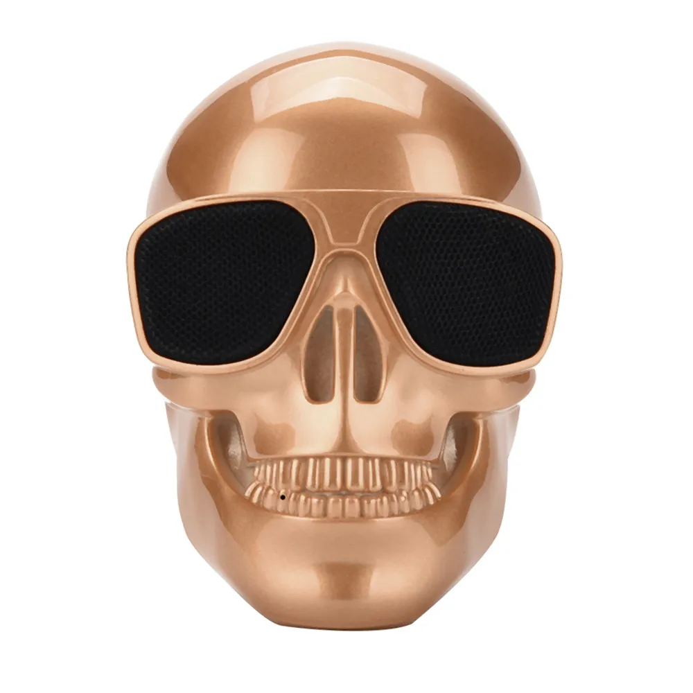 Plating Skull Pattern Portable Wireless Bluetooth Stereo Speaker With HD Sound And Super Bass Compatible For MP3 Phones 10Oct 17
Plating Skull Pattern Portable Wireless Bluetooth Stereo Speaker With HD Sound And Super Bass Compatible For MP3 Phones 10Oct 17