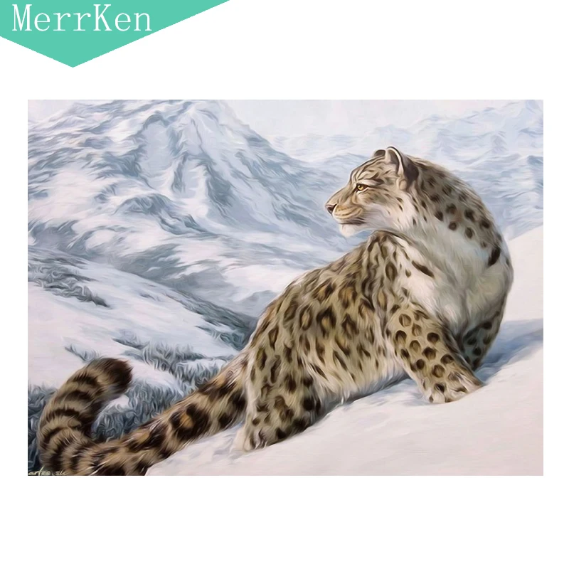 5d Diy diamond painting cross stitch The snow leopard diamond embroidery diamond mosaic animal home decor 40x30cm
5d Diy diamond painting cross stitch The snow leopard diamond embroidery diamond mosaic animal home decor 40x30cm