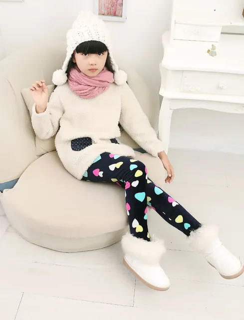 Spodnie zimowe dla dziewczynek na co dzień leginsy ciepłe spodnie dla dzieci z kotem w kształcie serca spodnie dla dzieci tanie tanio ROYGCBP Poliester Mikrofibra COTTON skinny Dziewczyny Pattern Character Pełnej długości Elastyczny pas Drukuj Proste Spodnie zimowe dla dziewczynek na co dzień leginsy ciepłe spodnie dla dzieci z kotem w kształcie serca spodnie dla dzieci tanie tanio ROYGCBP Poliester Mikrofibra COTTON skinny Dziewczyny Pattern Character Pełnej długości Elastyczny pas Drukuj Proste