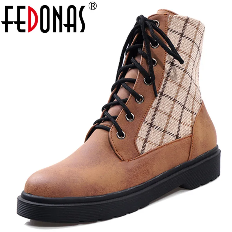 FEDONAS Autumn Winter Fashion Warm Women Ankle Boots Mixed Colors Classic Round Toe Synthetic Western Boots Casual Shoes Woman 
FEDONAS Autumn Winter Fashion Warm Women Ankle Boots Mixed Colors Classic Round Toe Synthetic Western Boots Casual Shoes Woman