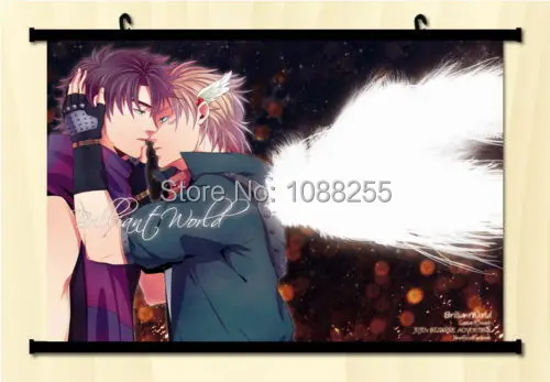 Home Decor Japanese Wall poster Scroll Jojo JoJo's Bizarre Adventure Joseph Kiss
Home Decor Japanese Wall poster Scroll Jojo JoJo's Bizarre Adventure Joseph Kiss
