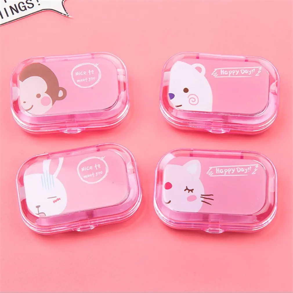 Portable Candy Color Plastic Contact Lens Storage Boxes Travel Mini Contact Lens Case Invisibility Glasses Nursing Bins
Portable Candy Color Plastic Contact Lens Storage Boxes Travel Mini Contact Lens Case Invisibility Glasses Nursing Bins