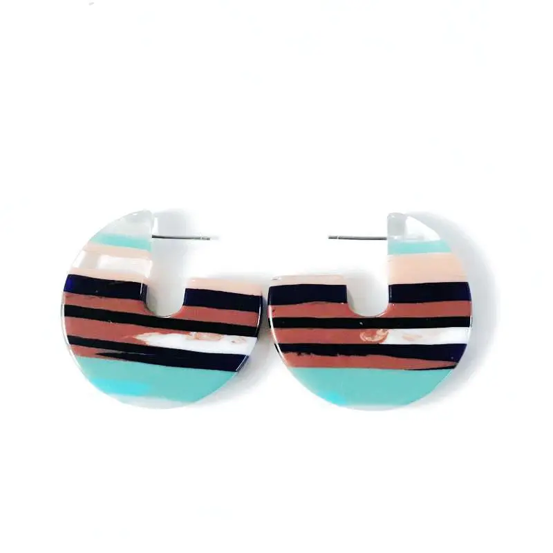Free Shipping New Design Fashion Sweet Geometric Resin Mixed Color Cute Stud Earring
Free Shipping New Design Fashion Sweet Geometric Resin Mixed Color Cute Stud Earring