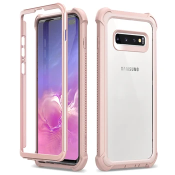 2 in 1 Hard Case For PC+Soft TPU Shockproof Corner For Samsung Galaxy S10 Plus business Cover Case Anti-slip Protector For S10
2 in 1 Hard Case For PC+Soft TPU Shockproof Corner For Samsung Galaxy S10 Plus business Cover Case Anti-slip Protector For S10