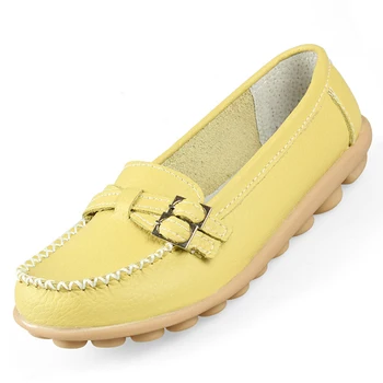 TN-TRAV New women flats genuine leather shoes women slip on woman shoes green US7=EUR38=feet length 24CM
TN-TRAV New women flats genuine leather shoes women slip on woman shoes green US7=EUR38=feet length 24CM