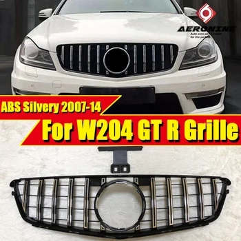 C Class W204 C63 look grille grill Silver&Chrome C180 C200 C250 C300 Sports Front Bumper Grills GT R style without sign 2007-14
C Class W204 C63 look grille grill Silver&Chrome C180 C200 C250 C300 Sports Front Bumper Grills GT R style without sign 2007-14