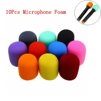 High Quality 10Pcs Multi Color Handheld Stage Ball Shape Microphone Windscreen Foam Mic Cover Karaoke DJ 2.8"x2.3"
High Quality 10Pcs Multi Color Handheld Stage Ball Shape Microphone Windscreen Foam Mic Cover Karaoke DJ 2.8"x2.3"
